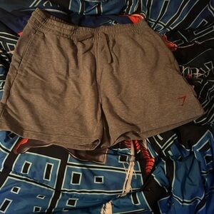 Gymshark power grey sweat shorts